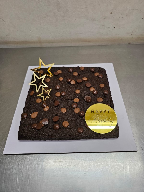 Gluten Free N Vegan Ragi Chocolate Brownie