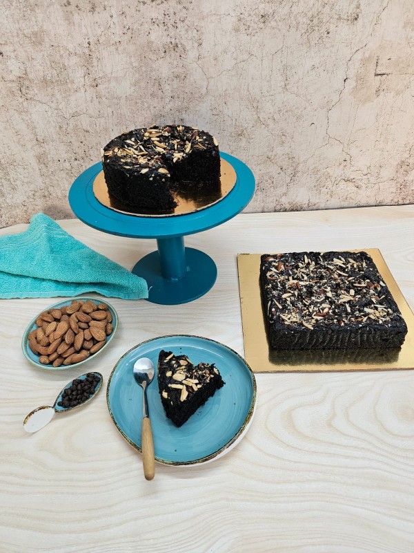 Gluten Free N Vegan Almond Brownie