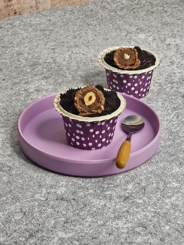 Nutella Rocher Cupcakes
