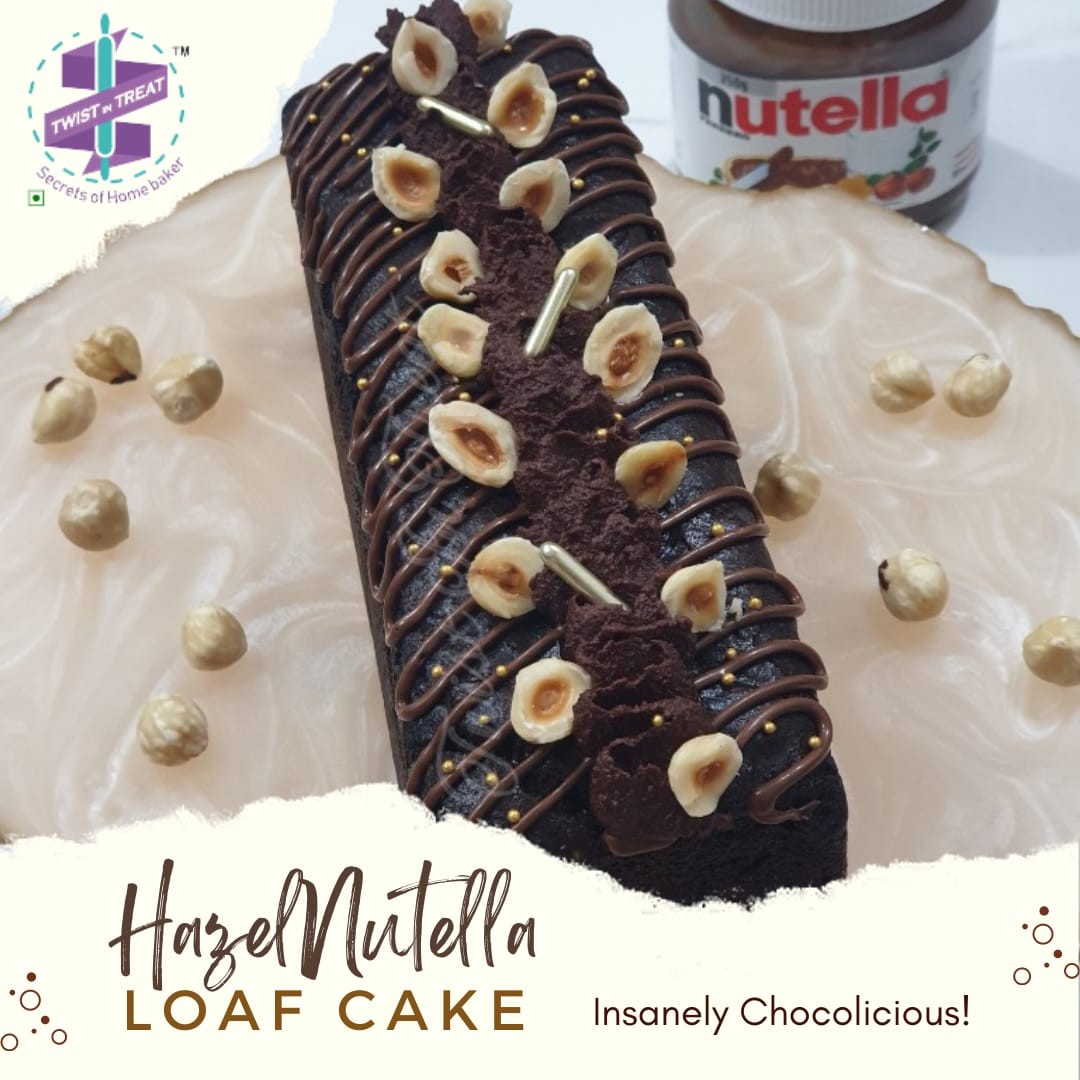 Hazelnutella Loaf Cake