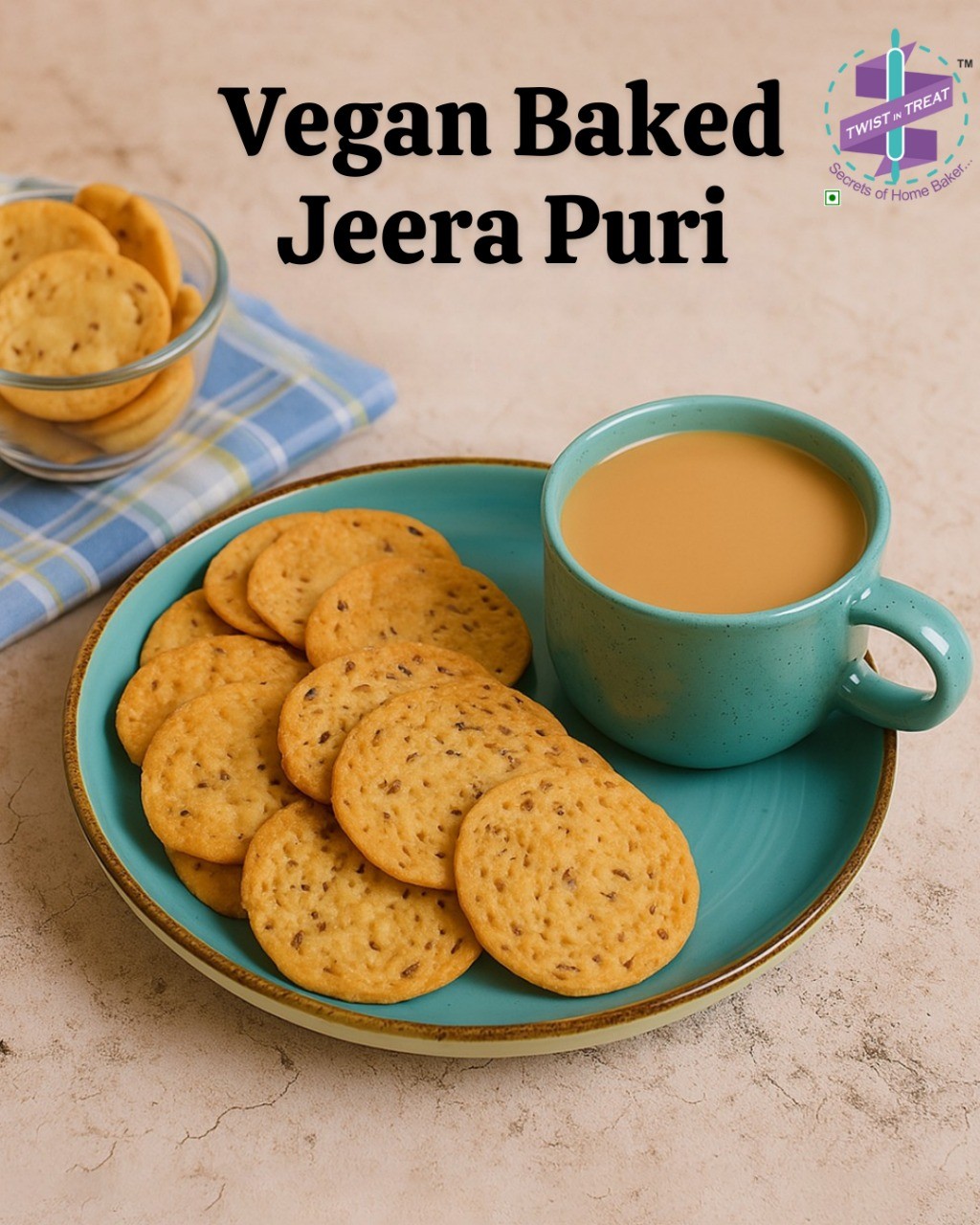Vegan Baked Jeera Chips